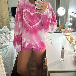 Urban Outfitters heart sweatshirt